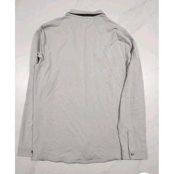 Vuori Boulevard Shirt Jacket Shacket Men's XL Grey Button Up Long Sleeve V281 - Picture 4 of 11